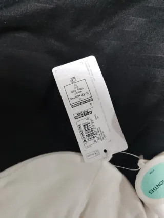 Gorro bebé M&S blanco