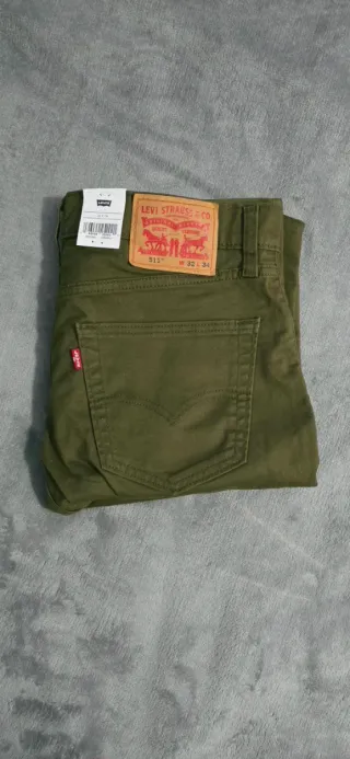 Pantalón Levi's 511 Verde Talla M