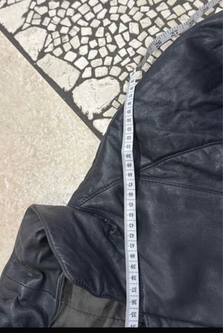 Giacca uomo vera pelle nera