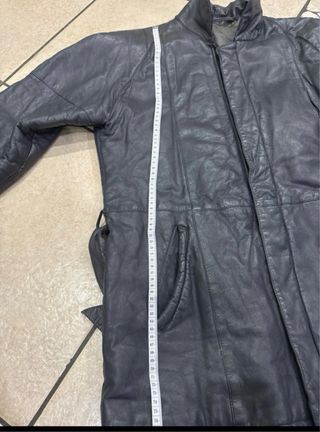 Giacca uomo vera pelle nera