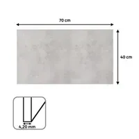 Revestimiento pared efecto hormigón