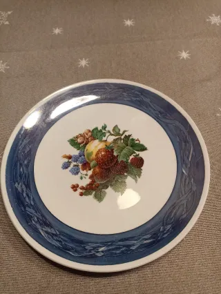 Plato decorativo Tovigo vintage frutas