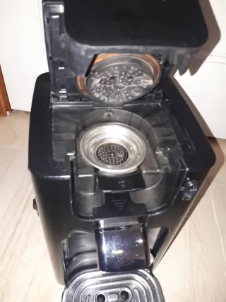 Cafetera Philips Senseo Cuadrante Negra