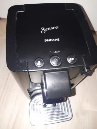 Cafetera Philips Senseo Cuadrante Negra
