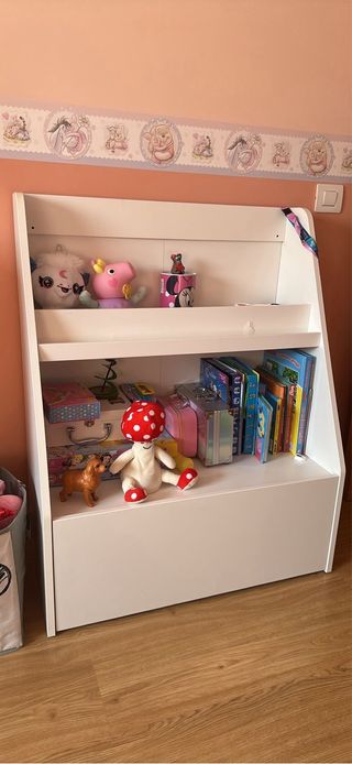 Estantería infantil IKEA BERGIG blanca