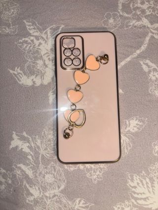 Funda Redmi 12 con Charm Corazones