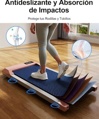 NUEVO!! Cinta de correr plegable rosa