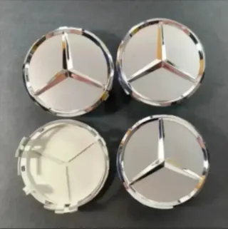 TAPACUBOS TAPABUJES LLANTA ORIGINAL MERCEDES 75MM