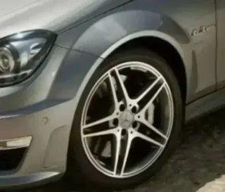 TAPACUBOS TAPABUJES LLANTA ORIGINAL MERCEDES 75MM