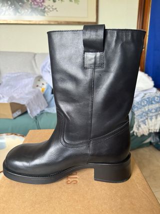 Botas Steve Madden Piel Negras
