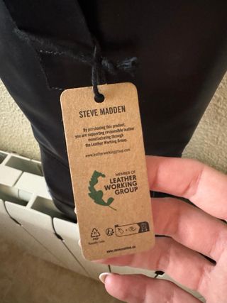 Botas Steve Madden Piel Negras