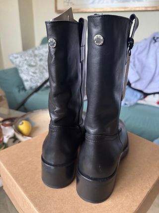 Botas Steve Madden Piel Negras