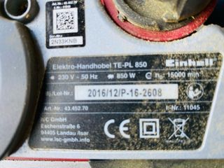 Cepillo Eléctrico Einhell TE-PL 850