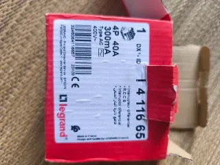 Interruptor Diferencial Legrand 4P 40A 300mA