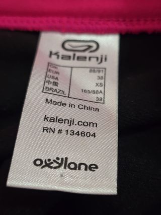 CAMISETA DEPORTIVA KALENJI TALLA 38