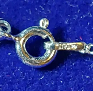 Cadena de Plata de Ley de 50cm