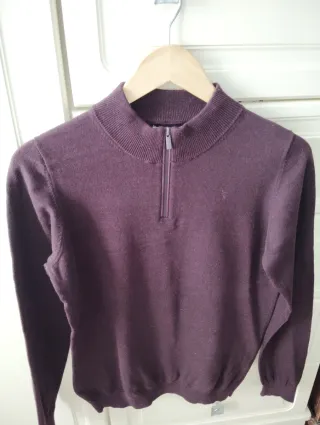 Jersey niño Álvaro Moreno morado talla 15-16 años