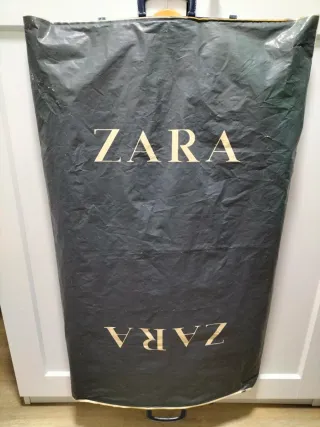 Traje hombre gris beige marrón ZARA