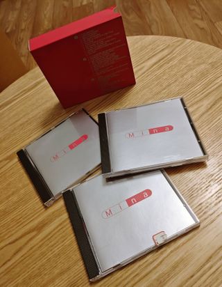 Mina cofanetto box set 3 CD raro