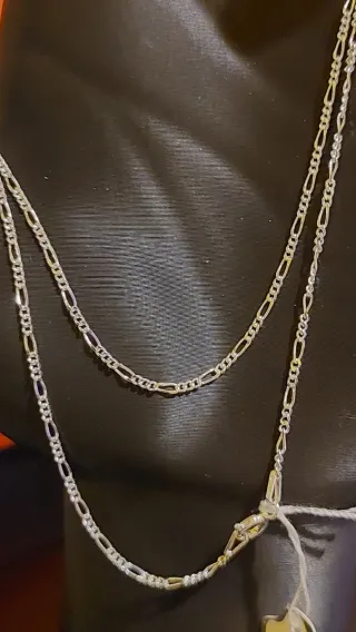 Cadena de Plata de Ley de 50cm