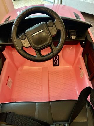 Coche eléctrico Range Rover niña rosa