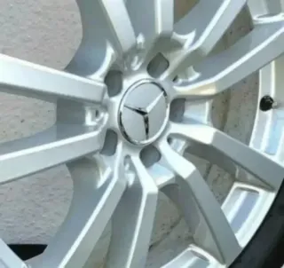 TAPACUBOS CENTRO RUEDA BUJE LLANTA MERCEDES 75MM