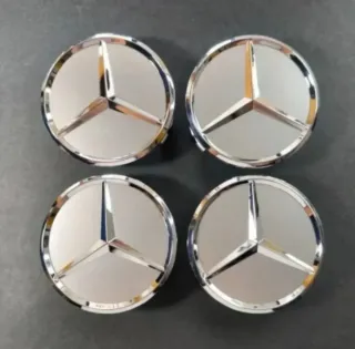 TAPACUBOS TAPAS BUJE LLANTA ORIGINAL MERCEDES 75MM