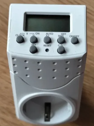 Enchufe programador digital