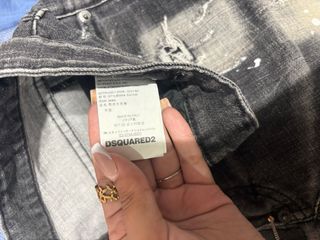 Pantalones DSQUARED2 negros talla L