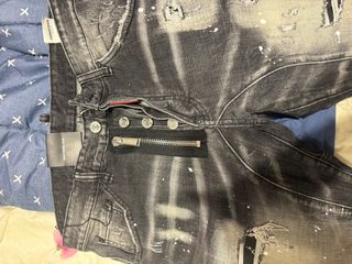 Pantalones DSQUARED2 negros talla L