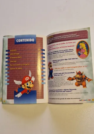 Manual Super Mario 64 Nintendo 64