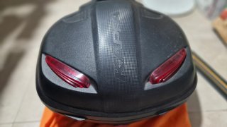 Baúl maleta cofre moto kappa k47 + respaldo kappa