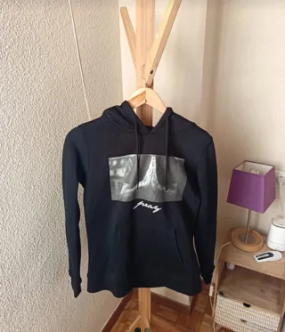 Sudadera Pray Negra Talla M