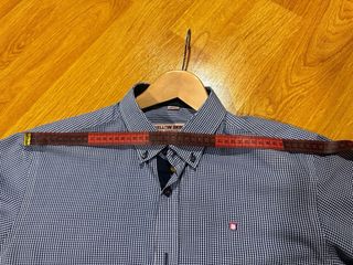 Camisa manga larga cuadros M