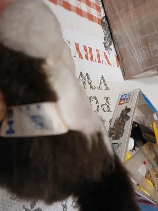 Peluche Gato Vintage Años 70