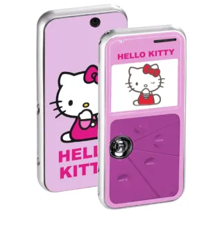 Reproductor MP4 Hello Kitty Rosa y Plata