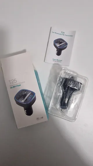 Cargador Coche T25 Multifunción MP3