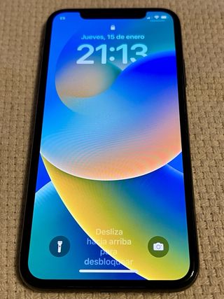 iPhone X come nuovo in scatola, batteria al 100%