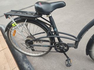 Bicicleta bTwin Urbana Negra