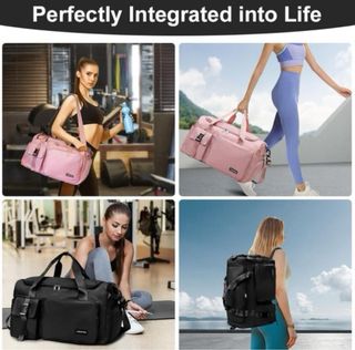 NUEVA Maleta 42L Gimnasio Negra