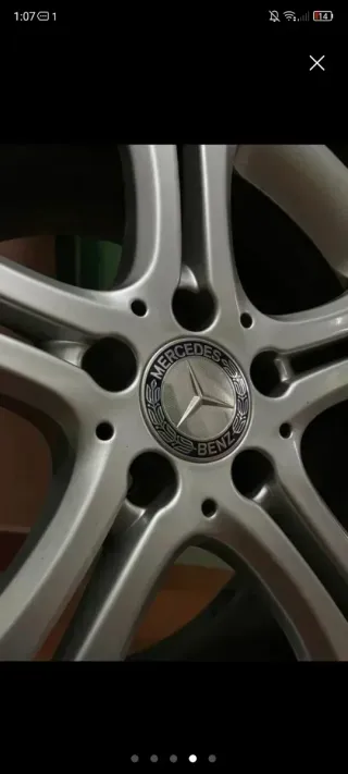 Tapacubos tapa buje centro rueda llanta Mercedes