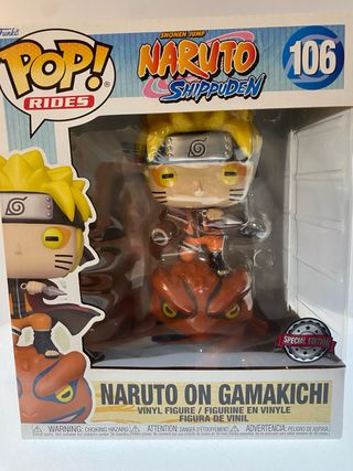 Funko Pop! Rides Naruto On Gamakichi 106