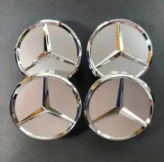 TAPACUBOS TAPABUJES LLANTA ORIGINAL MERCEDES 75MM