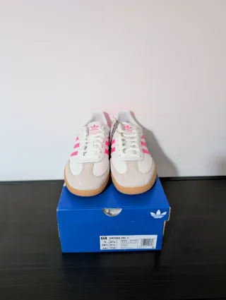 Adidas Samba OG Cloud White Pink Gum | Size 38 2/3