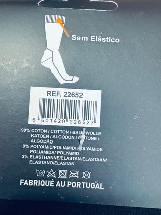 12€ 6 pares meias térmica 39-42 em algodão macio