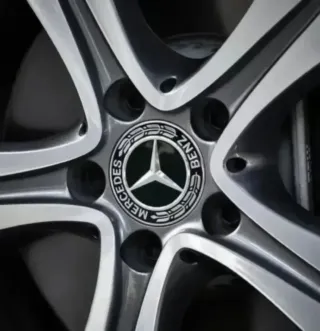 4 TAPACUBOS RUEDA LLANTA MERCEDES 75MM A1714000025