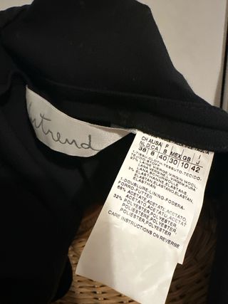 Blazer nero elegante