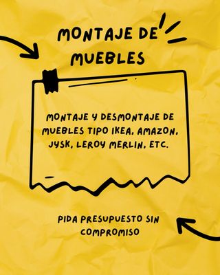 Montaje de muebles