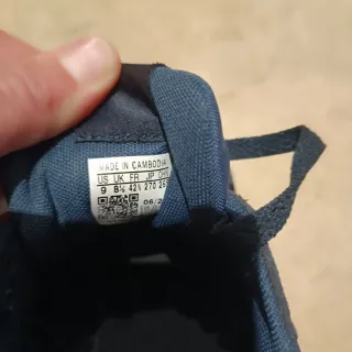 Zapatillas Adidas Azul y Blanco