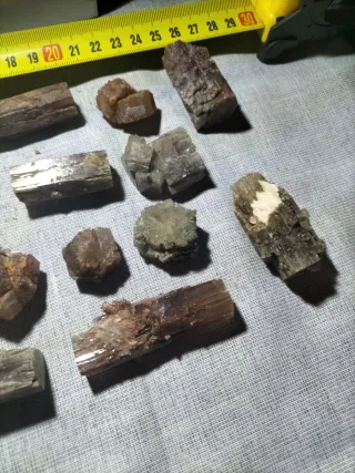 Lote de minerales de Aragonito